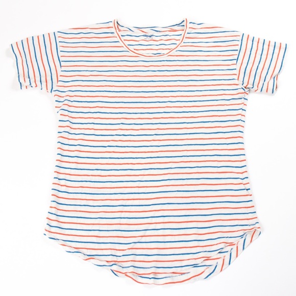 ❌Sold❌Madewell whisper cotton brion stripe tee - Picture 3 of 5