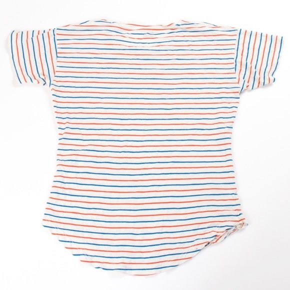 ❌Sold❌Madewell whisper cotton brion stripe tee - Picture 5 of 5