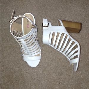 White heels
