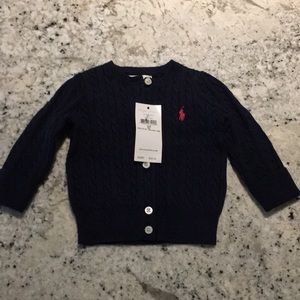 NWT. Ralph Lauren cardigan
