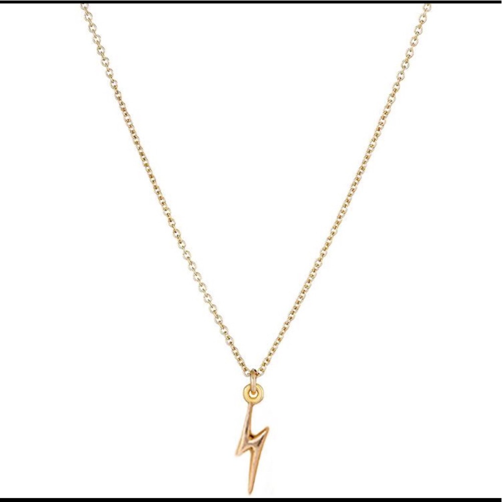 Strength and Power Fashion Gold Dipped Necklace - Picture 3 of 3