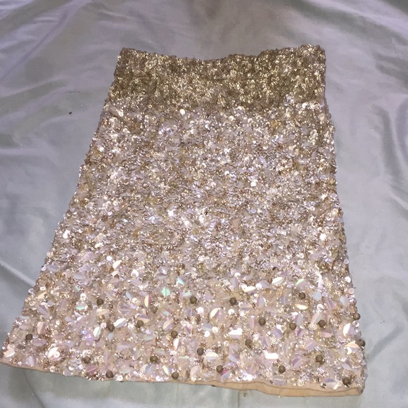 Authentic (Allsaints)hand embellished skirt - Picture 1 of 5