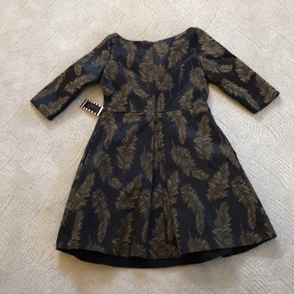 Pam Chorley Printed Scoop Neck Quarter Dress - Picture 3 of 3