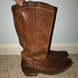 Distressed Frye boots
