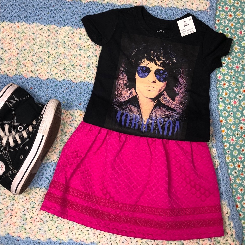New Genuine Kids Hot Pink Skirt