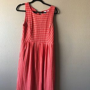 Orange Anthropologie Dress (with pockets!)