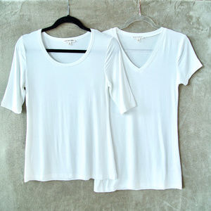 ZENANA OUTFITTERS 2x White T-Shirts