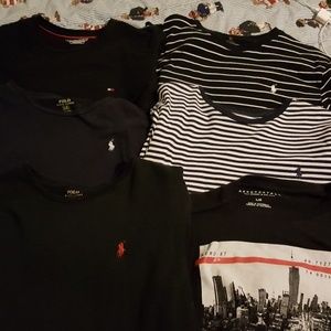 RALPH LAUREN, HILFIGER MENS TSHIRTS