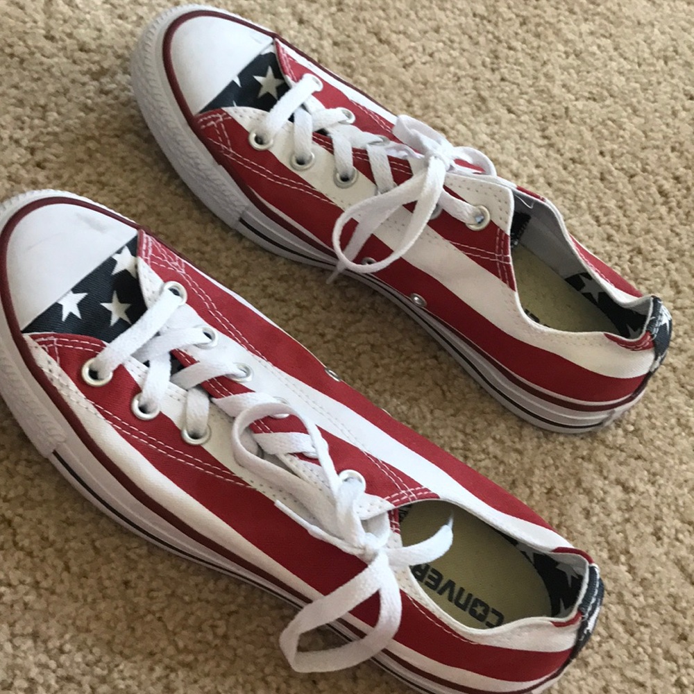 American Flag Converse