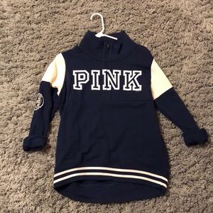 PINK half zip
