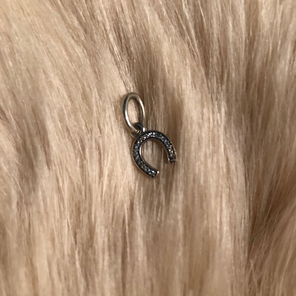 PANDORA Symbol of Luck Horseshoe Charm RETIRED