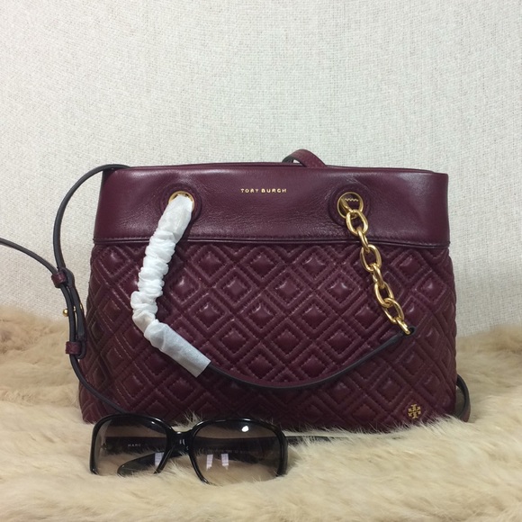 Tory burch store fleming imperial garnet