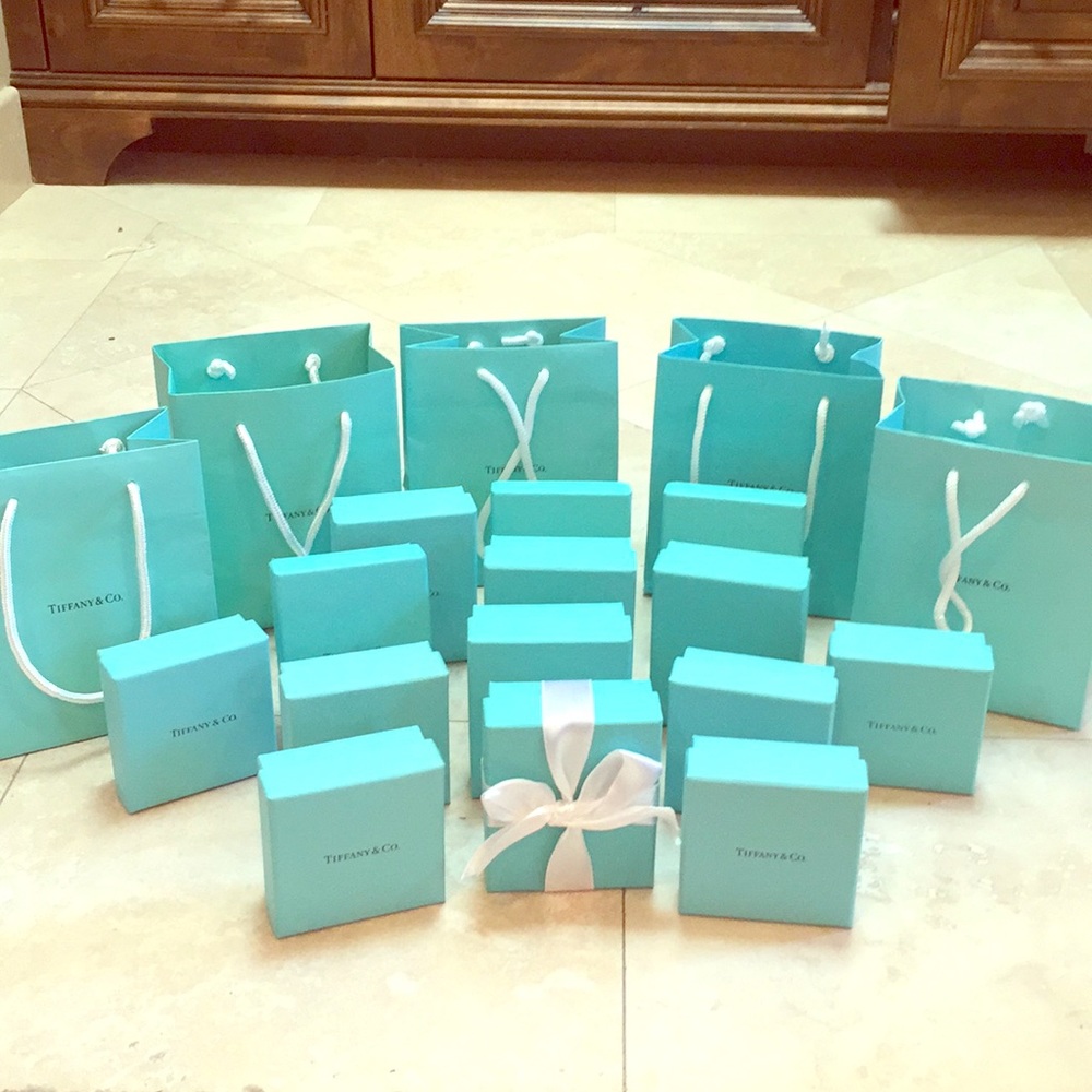 Tiffany & Co. boxes