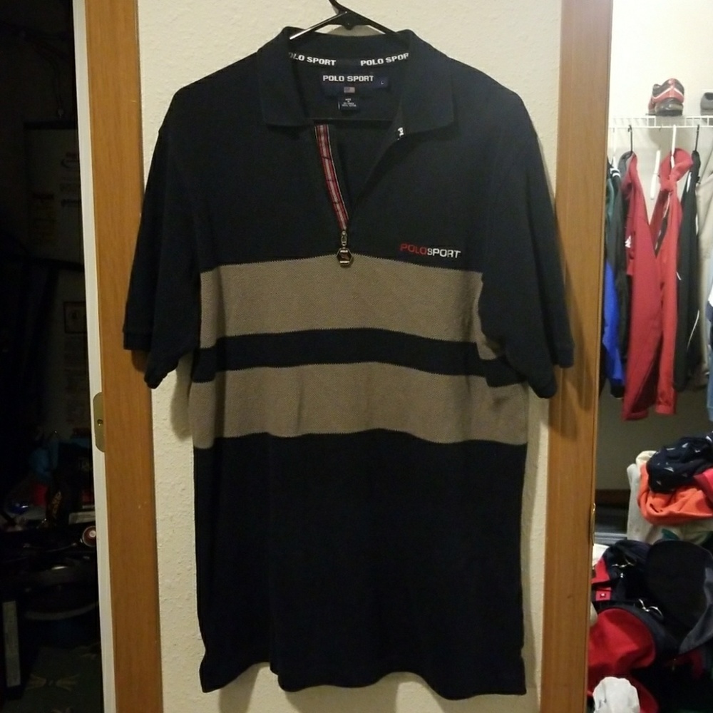 Polo Sport Zip-Up Polo