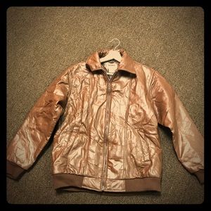 Leather jacket women medium