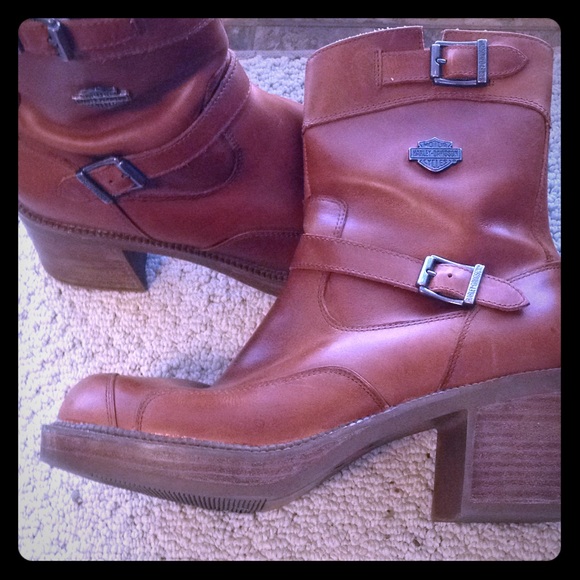 Harley-Davidson Shoes - 🌼 Harley Davidson Cap Toe Boots