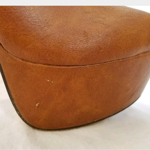 **SOLD** FRH Brown Platform Stiletto Boots 8.5M - Picture 4 of 8