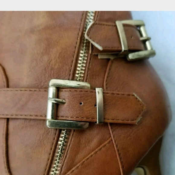 **SOLD** FRH Brown Platform Stiletto Boots 8.5M - Picture 5 of 8