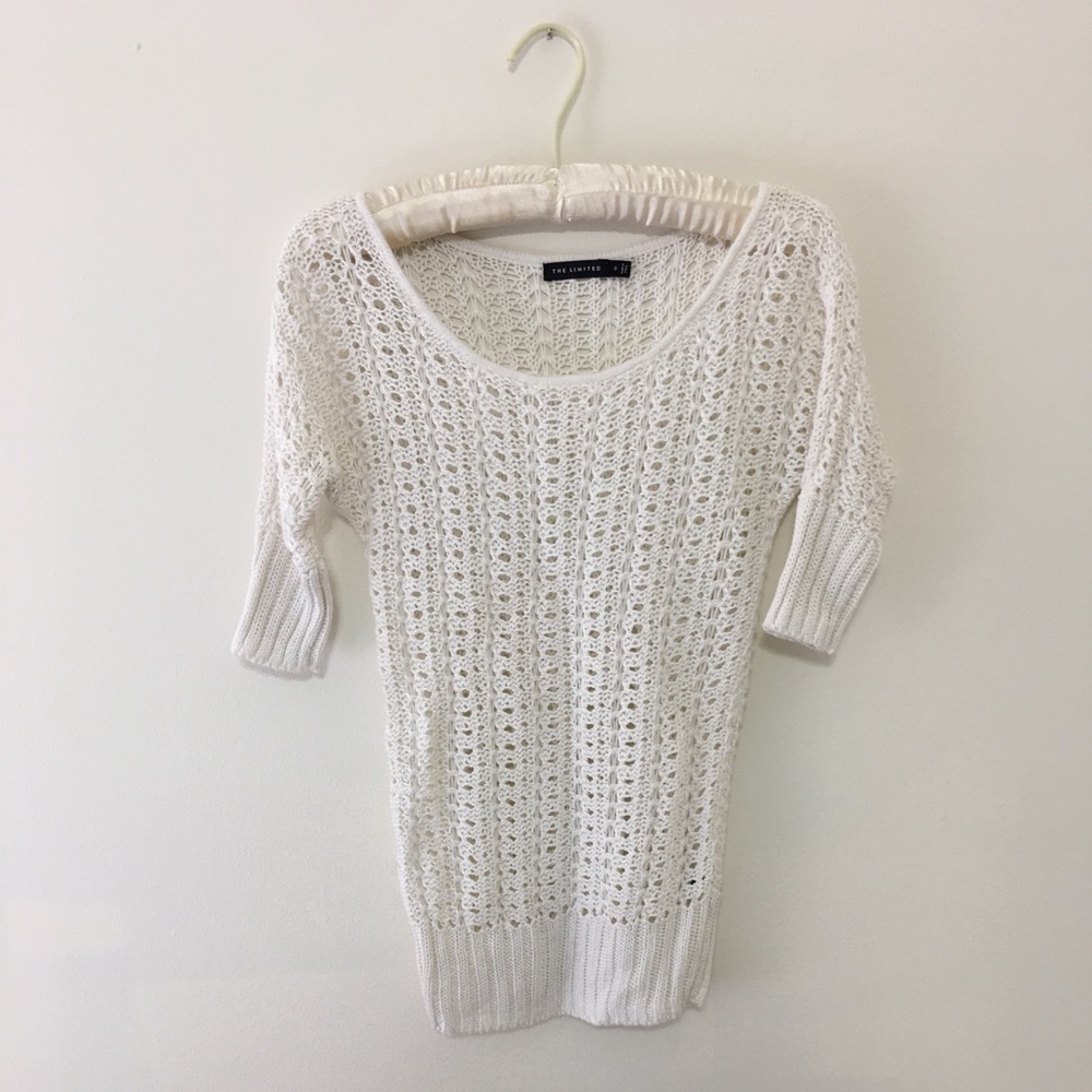 White Knit Sweater