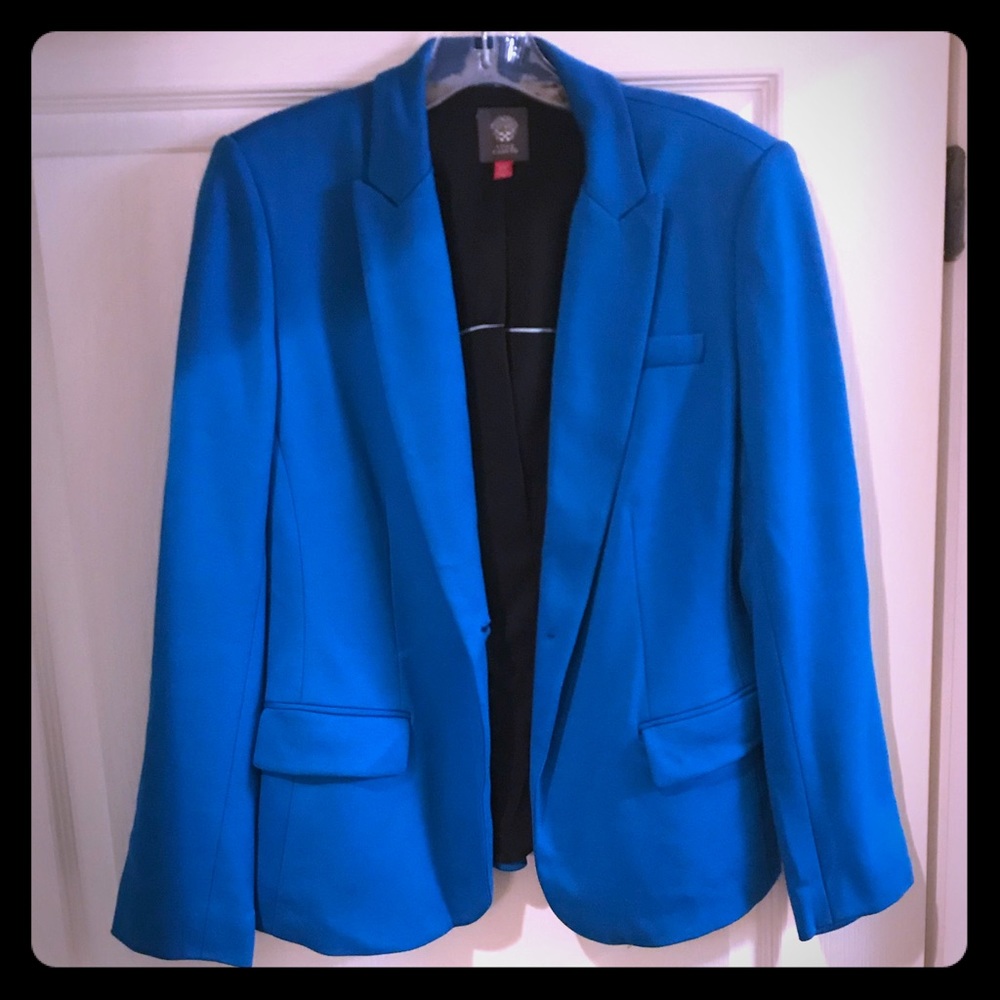 BIDS WELCOME! Peacock blue Vince Camuto blazer