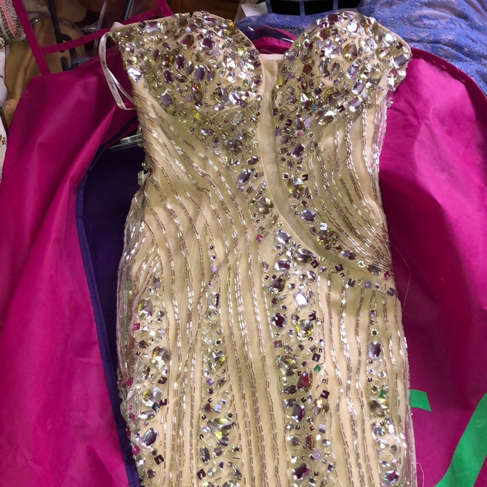 Nude Formal Dress
