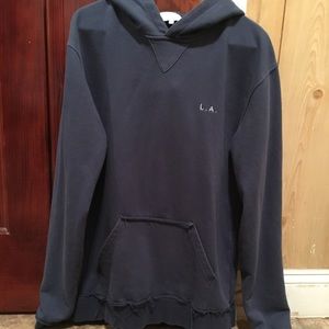 Lifted Anchors Stockton Navy Hoodie L