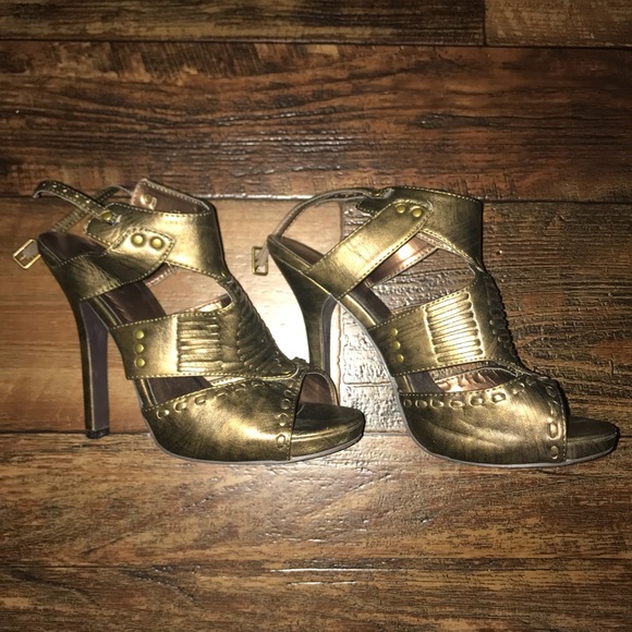 Shoes - Paprika heels - Bronze - Size 10