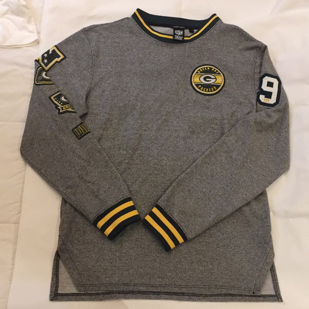 Green Bay packers crew sweater (L)NFL Team apparel