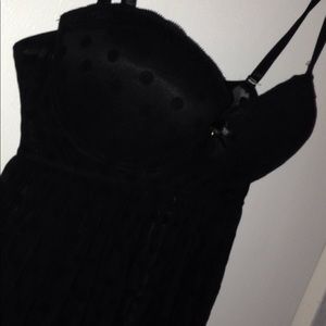Black babydoll