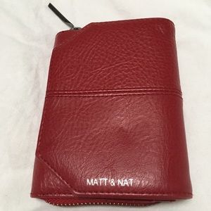 Matt & Nat Red Wallet