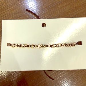 SOLD* Custom letter choker