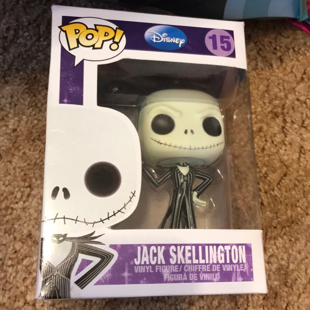 Disney pop character jack skellington