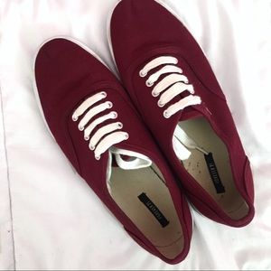 Forever 21 Maroon Sneakers