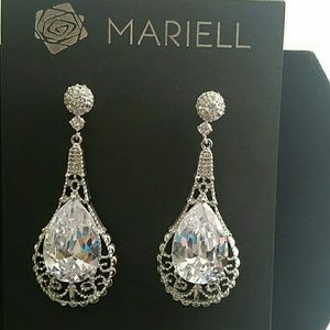 Crystal Drop earrings