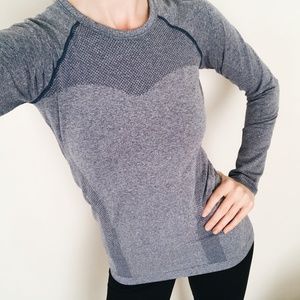 Lorena Jane Blue Longsleeve Workout Top