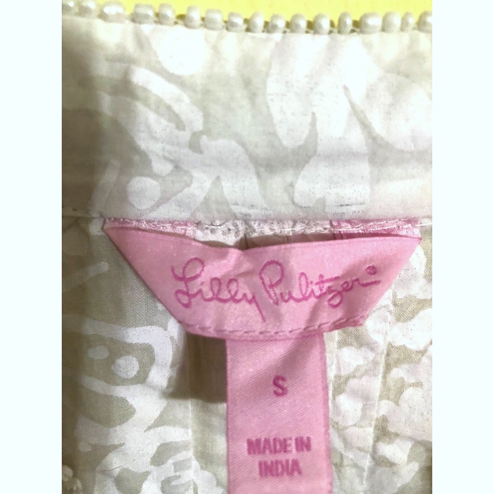 ❌SOLD❌Lilly Pulitzer Sarasota Beaded Tunic Sz Sm - Picture 5 of 8