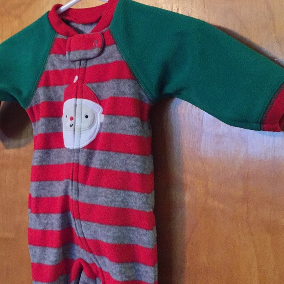 Newborn Baby, Christmas Sleep & Play, ZIP Up - Picture 3 of 6