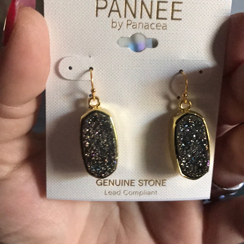 NWT SOLID DRUSEY SET IN 14K GOLD IN RARE HTF (⬇️) - Picture 1 of 4