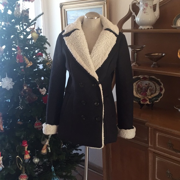Jackets & Blazers - Faux suede /shearling coat/ jacket