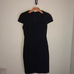 Banana Republic fitted black dress