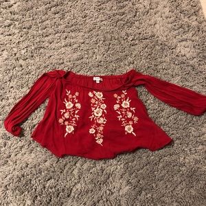 Abercrombie Off the Shoulder Blouse