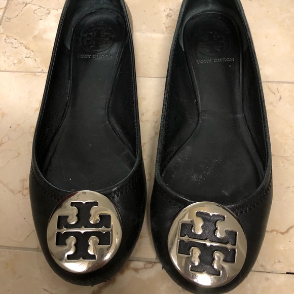 Black Tory Burch flats - Picture 1 of 3