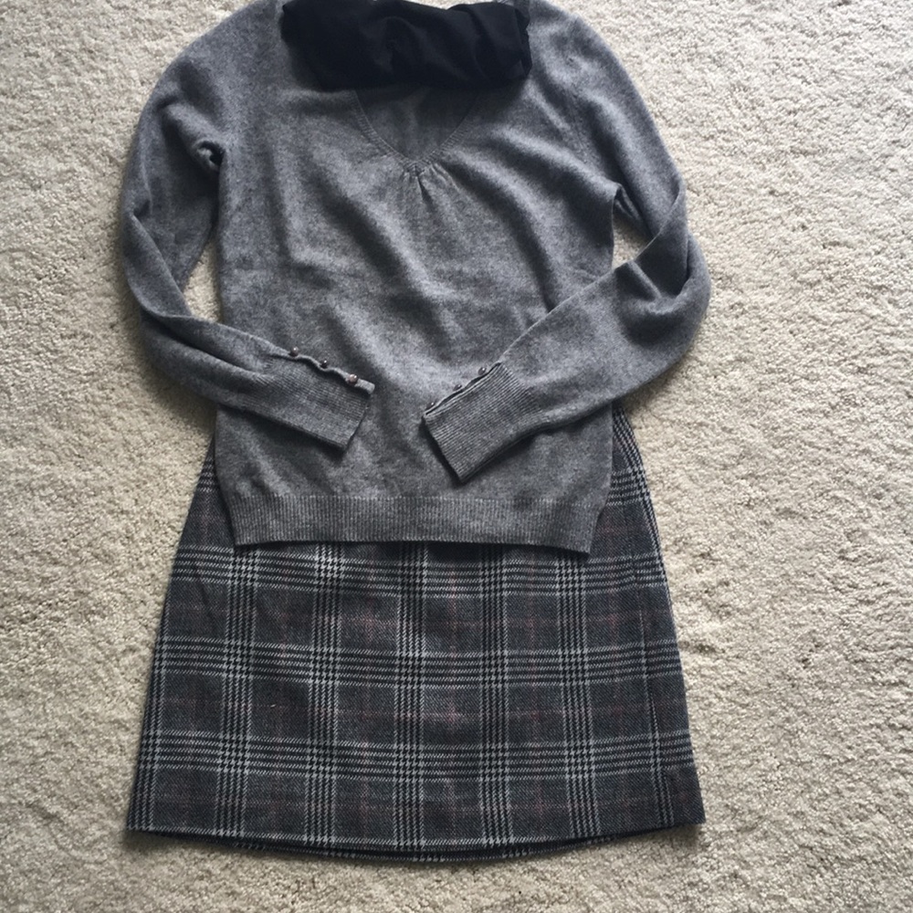 Mexx Plaid Mini Skirt - great for winter