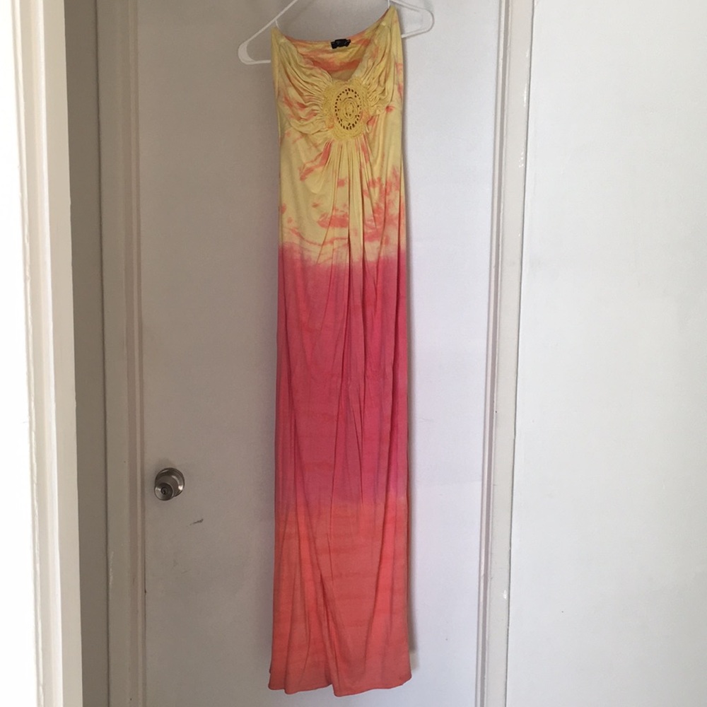 Sky maxi dress