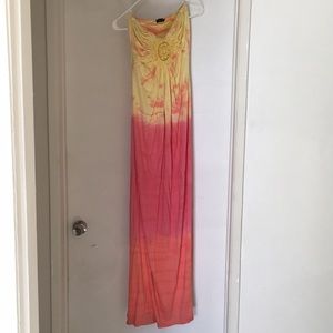 Sky maxi dress