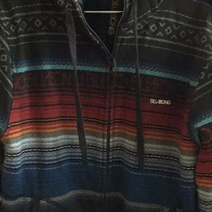 Men’s BillABong hooded jacket with pockets