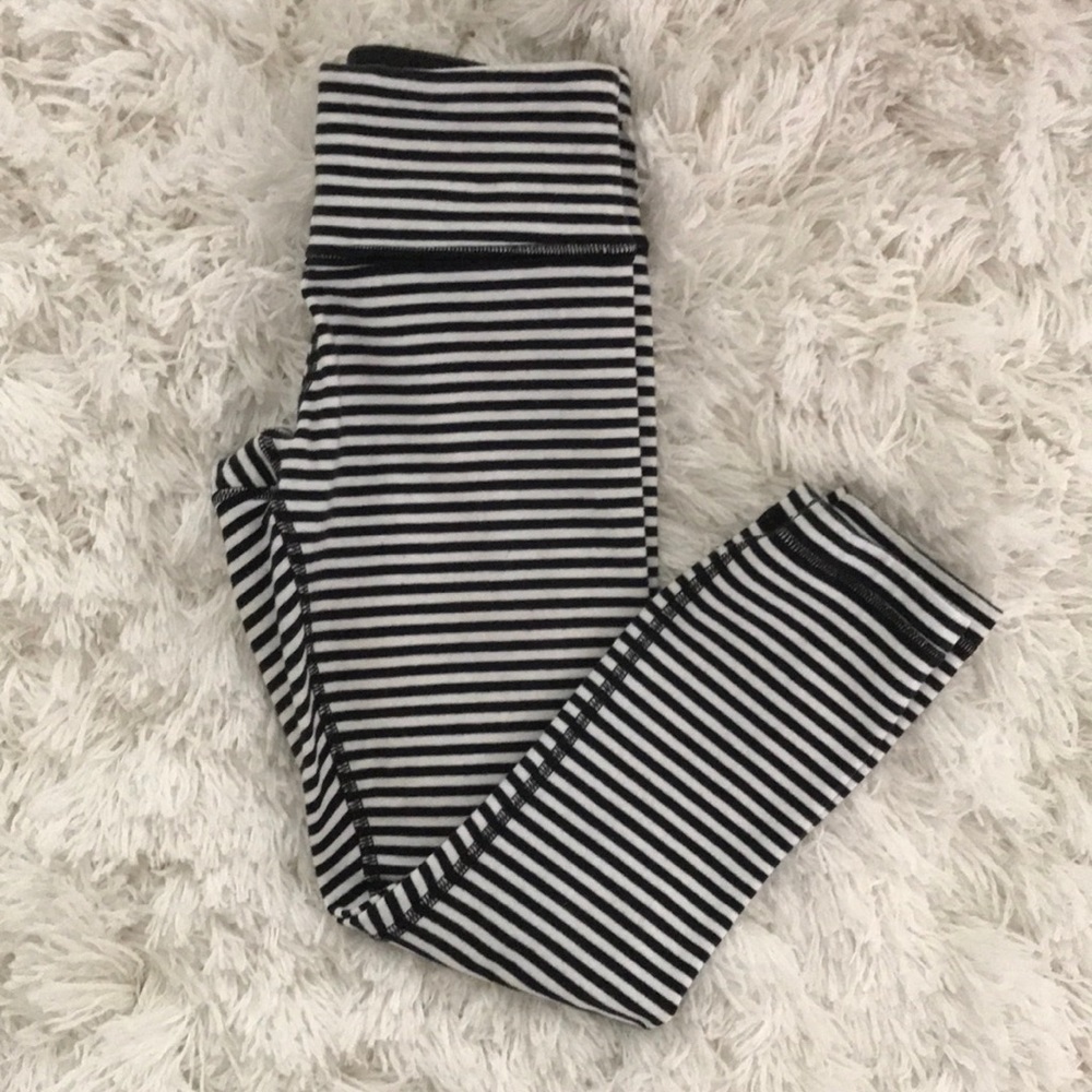 Lululemon wunder Under cotton stripe