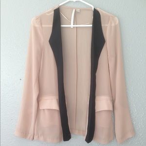 LC Lauren Conrad Sheer blazer