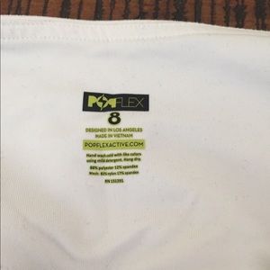 Popflex Snow White Pointe leggings