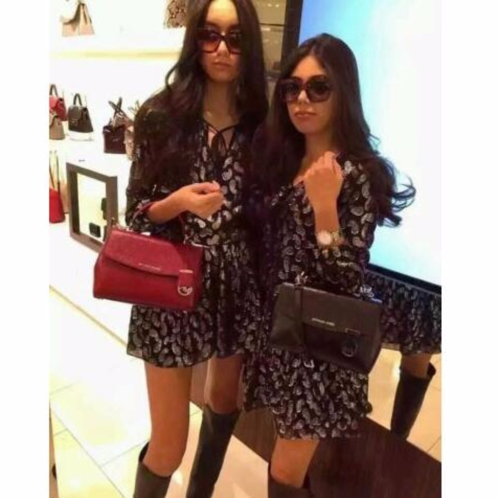 MICHAEL KORS Paisley Jacquard Dress XS $175